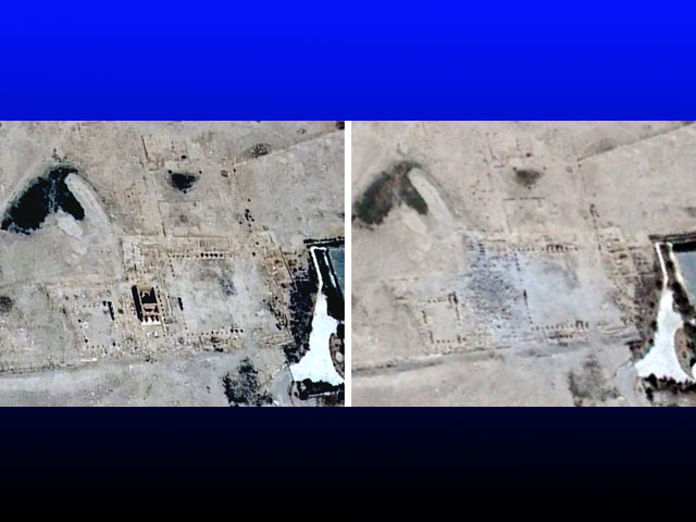 Боевики ИГ взорвали в Пальмире храм Баалшамина (II век н.э.)