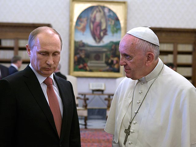 В ходе Генассамблеи ООН в сентябре может состояться встреча президента России Владимира Путина и Папы Римского Франциска