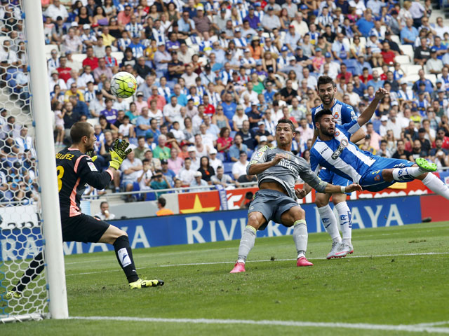 Роналду забил пять мячей в матче чемпионата Испании 