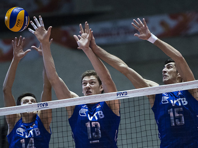 Российские волейболисты заняли четвертое место на Кубке мира