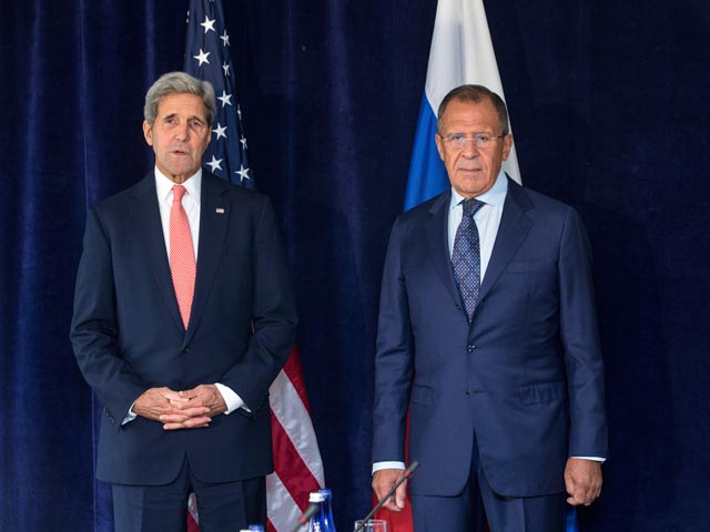 Лавров и Керри на переговорах о бомбардировках в Сирии договорились срочно возобновить контакты военных