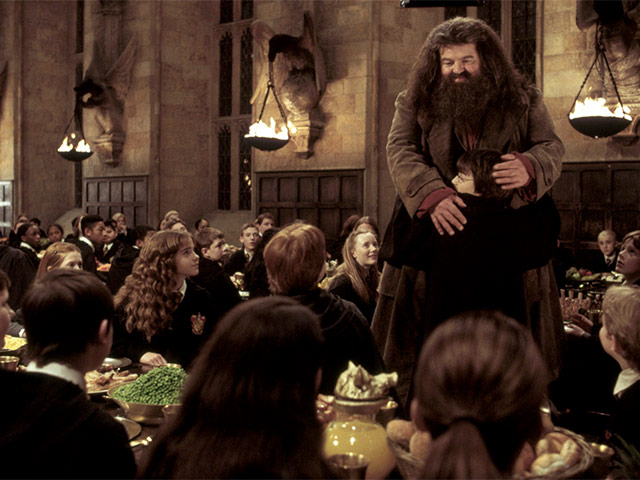Студия Warner Bros в Лондоне приготовила для поклонников саги о волшебнике Гарри Поттере, похоже, лучший рождественский подарок - ужин в знаменитом главном зале волшебной школы Хогвартс