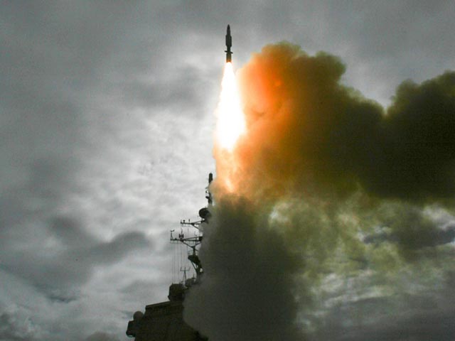 Запуск ракеты SM-3