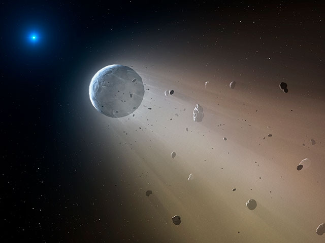 Ученые обнаружили "звезду смерти", уничтожающую планеты