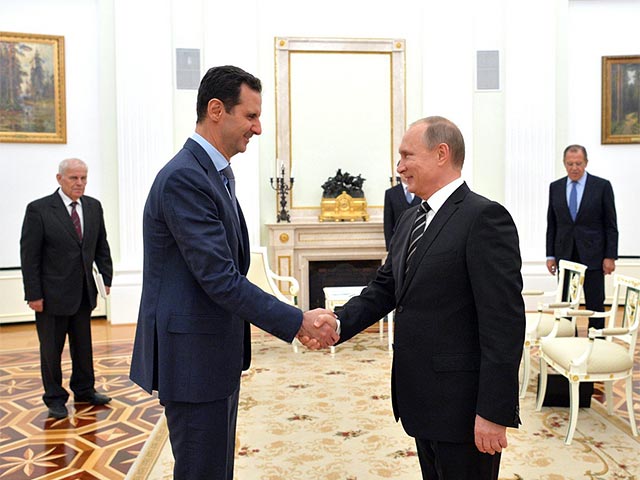 В Кремле заявили, что Путин и Асад могли обсуждать в Москве политическое урегулирование сирийского кризиса