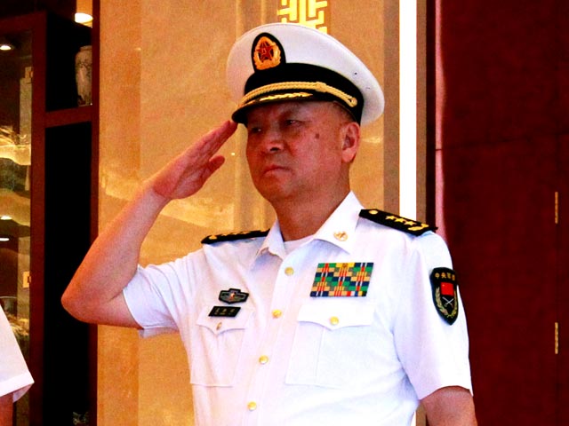Командующий военно-морскими силами Китая адмирал У Шэнли