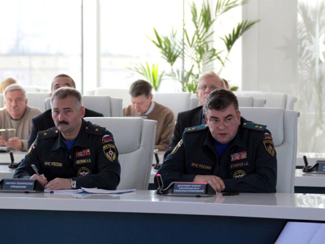 Заседание правительственной комиссии, собранной в связи с происшествием с российским авиалайнером на территории Синайского полуострова, выполнявшим рейс 92-68 Шарм-эш-Шейх - Санкт-Петербург, 31 октября 2015 года
