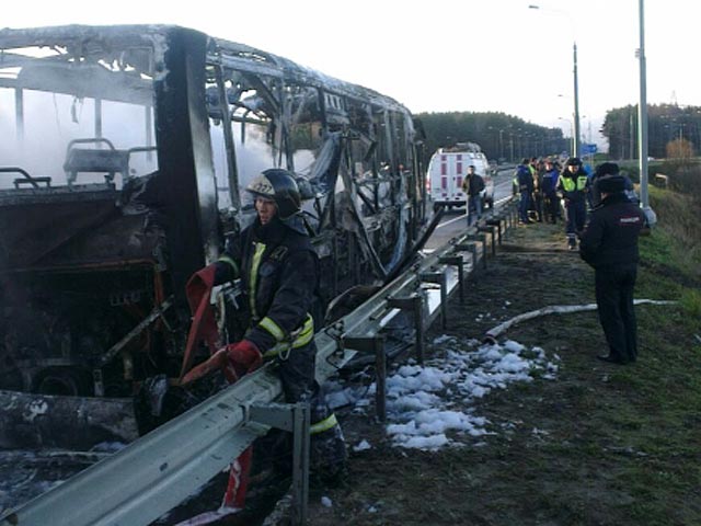 Очередное ЧП с рейсовыми автобусами произошло во вторник, 3 ноября, в Подмосковье