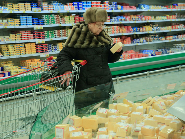 Россия за девять месяцев текущего года заметно снизила импорт ключевых пищевых продуктов