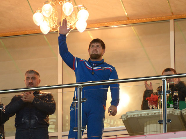 "Терек" не будет наказан за использование микрофона Кадыровым во время матча 