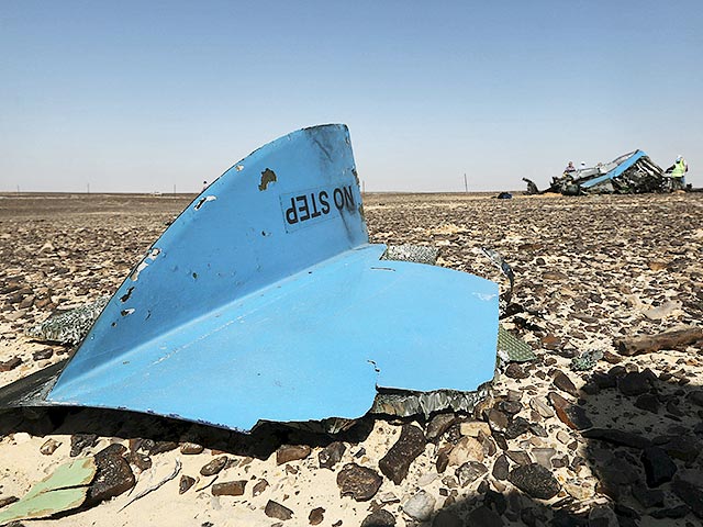Израильская разведка внесла вклад в расследование причин падения российского самолета на Синайском полуострове