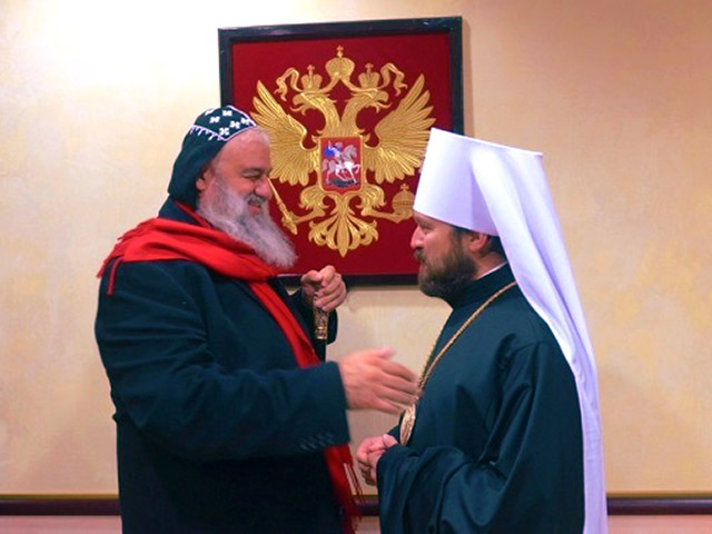 В понедельник с визитом в Россию прибыл предстоятель Сиро-Яковитской церкви, патриарх Мар Игнатий Ефрем II