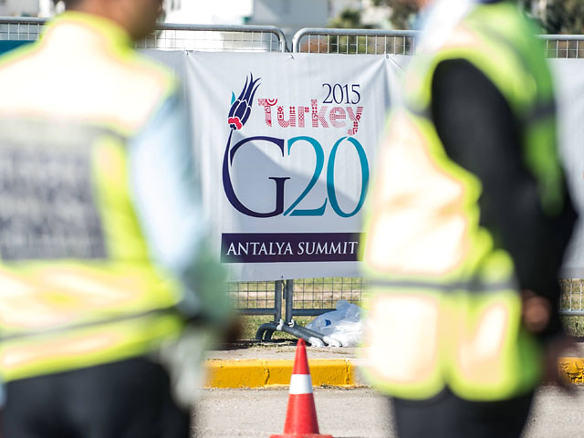 Президент России Владимир Путин прибыл в Анталью (Турция) на двухдневный саммит Группы двадцати (G20)