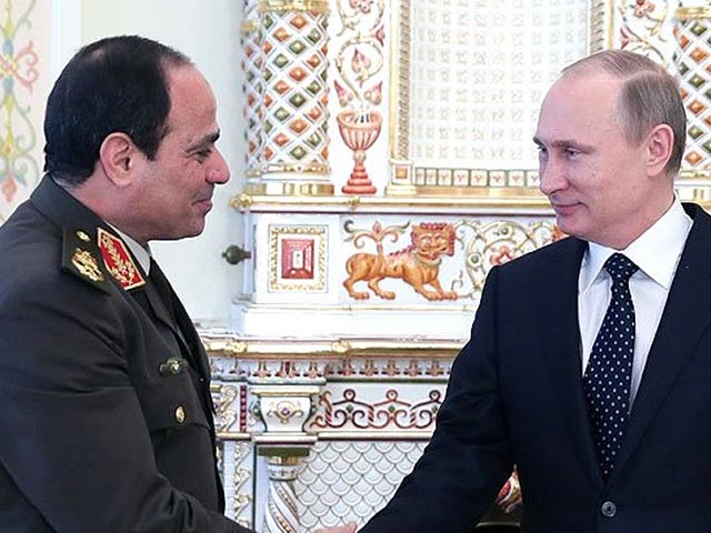 Главы РФ и Египта договорились о тесном взаимодействии спецслужб на фоне признания Россией теракта в качестве причины крушения самолета А321 над Синаем