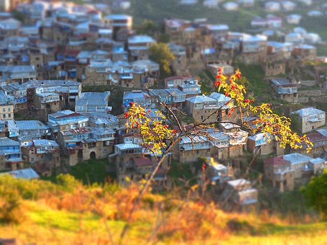 Посёлок Кубачи (старые) в Дахадаевском районе Республики Дагестан.