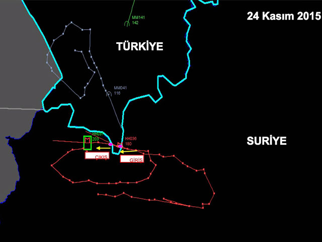 В турецких соцсетях циркулирует карта юга Турции недалеко от побережья Средиземного моря, в районе города Хатай, где турецкая территория выступает узким коридором на юг