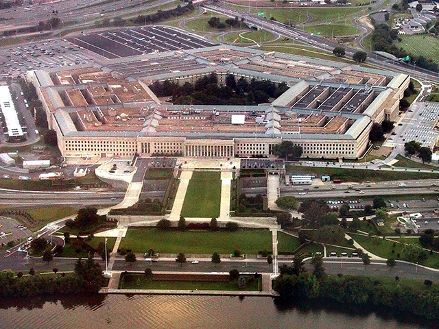 Пентагон, здание министерства обороны США