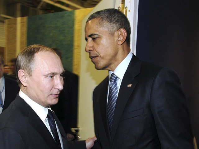Президент РФ Владимир Путин и его американский коллега Барак Обама провели вторую за две недели встречу - за закрытыми дверями на XXI Климатической конференции ООН в Париже
