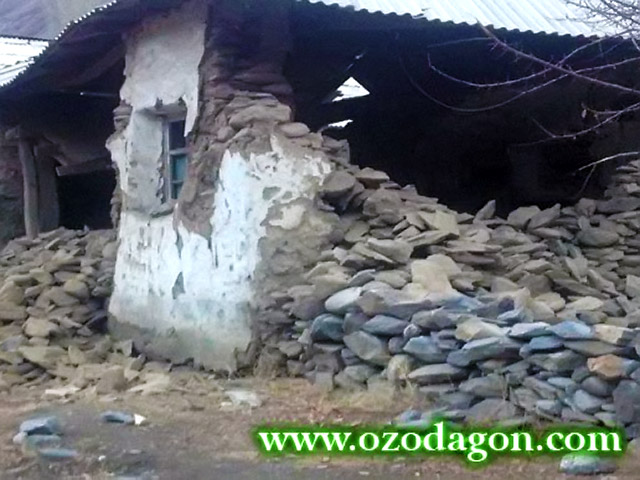 В результате землетрясения в таджикском Памире в понедельник, 7 декабря, разрушено около 700 жилых домов