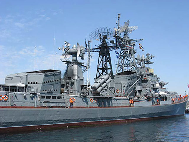 Российский сторожевой корабль "Сметливый"