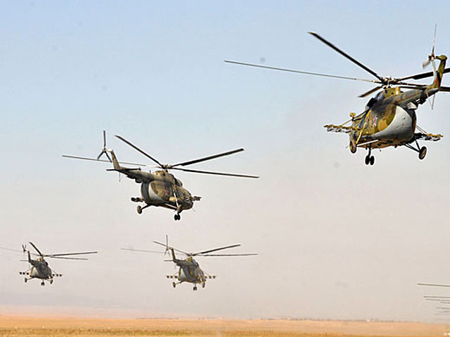 Вторая партия российских военных вертолетов прибыла на авиабазу РФ в Армении, дислоцированную на аэродроме Эребуни в Ереване, уведомили в пресс-службе Южного военного округа (ЮВО) 21 декабря