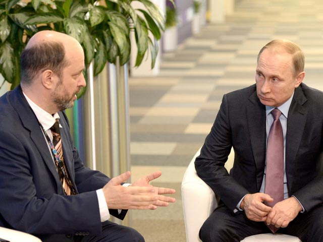 Владимир Путин и Герман Клименко