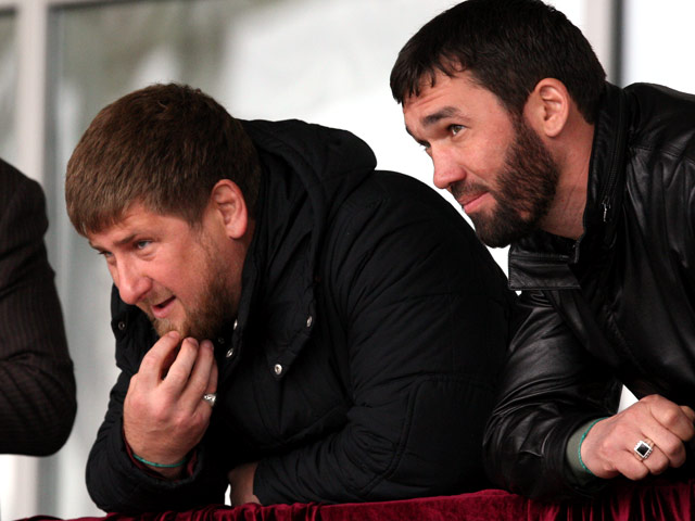 Рамзан Кадыров (на фото - слева) и Магомед Даудов
