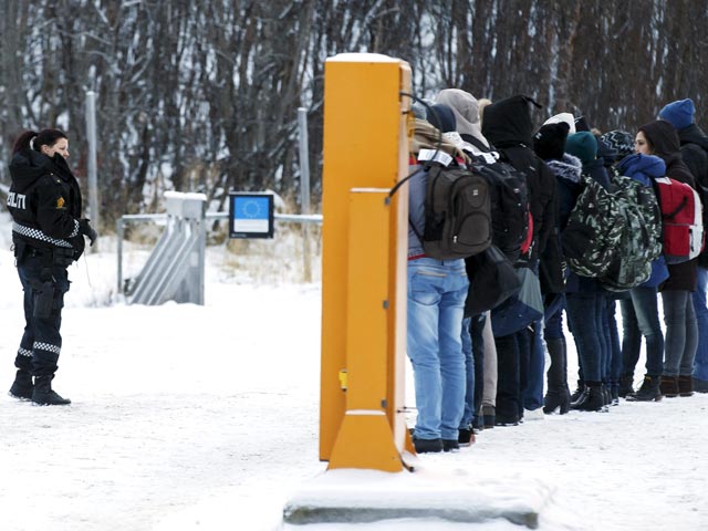 Норвежско-российская граница, 16 ноября 2015 года