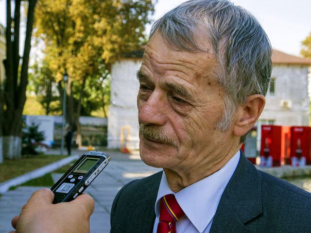 Мустафа Джемилев, один из лидеров крымских татар, депутат Верховной Рады Украины