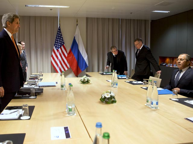 Встреча главы МИД РФ Сергея Лаврова и госсекретаря США Джона Керри, 20 января 2016 года