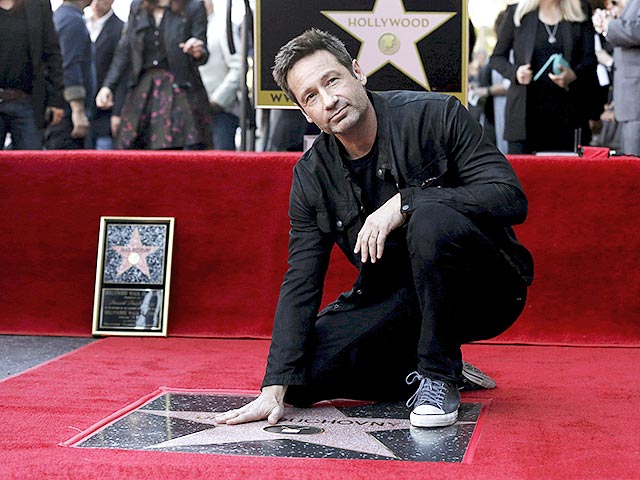 В Лос-Анджелесе на голливудской Аллее славы в минувший понедельник состоялась церемония открытия именной звезды известного актера Дэвида Духовны