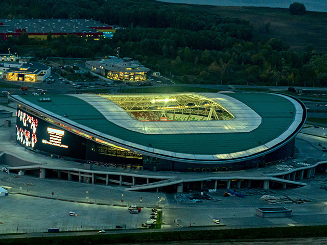 Местом проведения финала Кубка России будет построенный в 2013 году стадион "Казань-Арена"