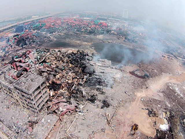 В Китае обнародован итоговый доклад по расследованию взрывов на портовом складе в китайском городе Тяньцзинь в августе 2015 года, унесших жизни 165 человек