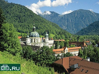 Монастырь Этталь в Южной Баварии. Здесь в годы войны трудились узники нацизма