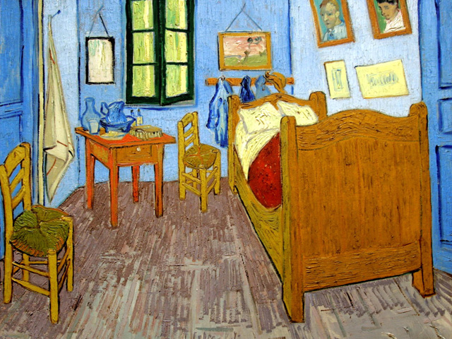Чикагский институт искусств воссоздал комнату, в которой Винсент Ван Гог жил в Провансе в годы своего творческого рассвета, и предложил всем поклонникам художника арендовать спальню по цене 10 долларов за ночь