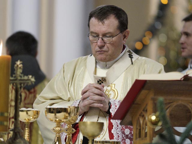Глава российских католиков Paolo Pezzi просит верующих молиться об успехе встречи патриарха и папы