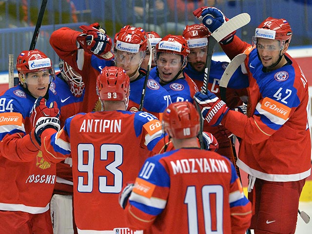 Российские хоккеисты обыграли чехов в матче Евротура