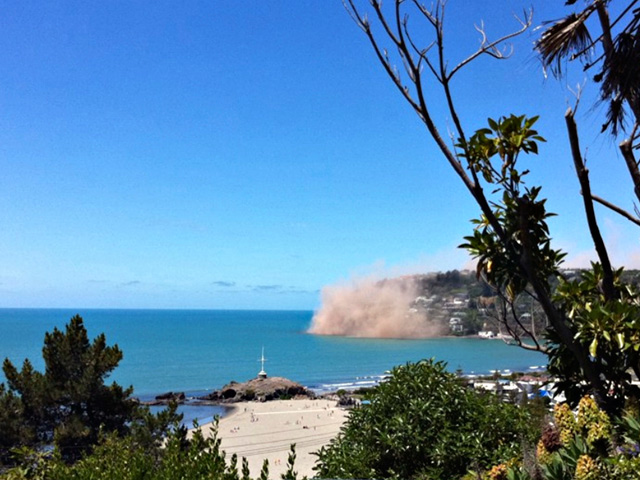 Землетрясение магнитудой 5,7 произошло в акватории залива Пегасус у восточного побережья Южного острова Новой Зеландии