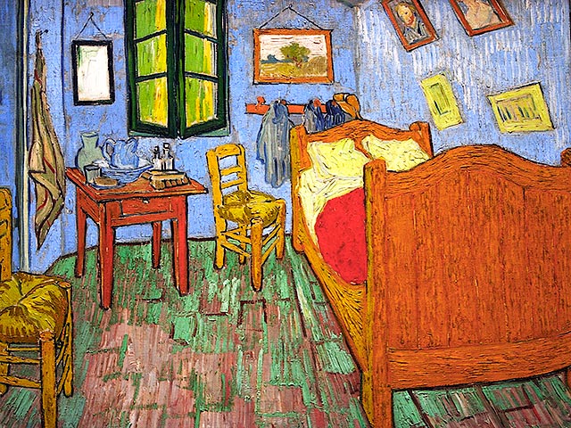 Смотри как Ван Гог: в Чикаго восстановили цвета комнаты художника в Арле, искаженные на его картинах