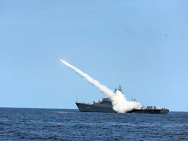 Отряд кораблей Каспийской флотилии, 5 октября 2015 года