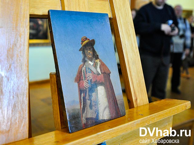 Картина французского художника XIX века Жана-Леона Жерома "Пастух", похищенная в 1946 году, в четверг возвращена Дальневосточному художественному музею в Хабаровске