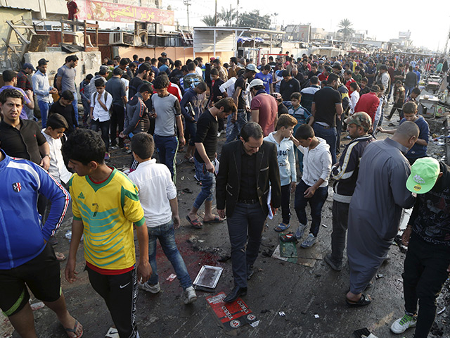 Число жертв терактов в Багдаде выросло до 70, более 100 человек пострадали
