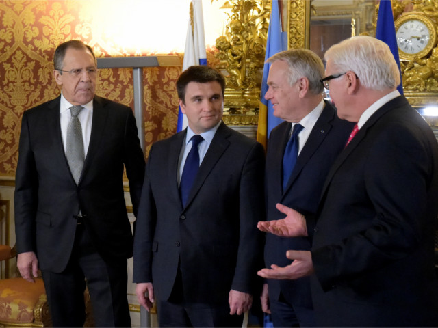 Встреча министров иностранных дел стран "Нормандской четверки" в Париже