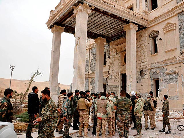 Сирийское ТВ сообщило об освобождении Пальмиры от боевиков ИГ