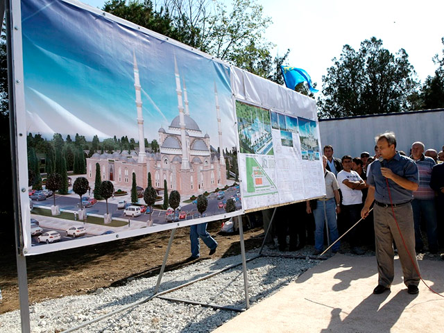 Строительство Соборной мечети Крыма началось в Симферополе 25 сентября