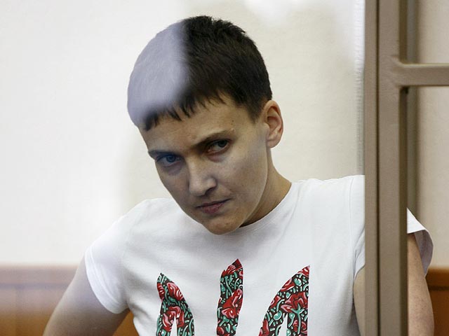 Савченко начала сухую голодовку
