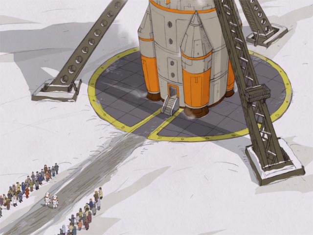 На МКС устроят показ мультфильма "Мы не можем жить без космоса"