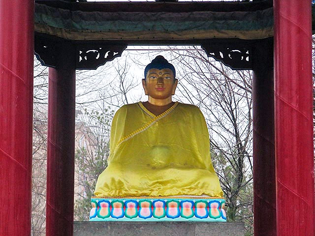 В Федеральном агентстве РФ по делам национальностей (ФАДН) придумали, как можно наказать осквернившего статую Будды в Элисте