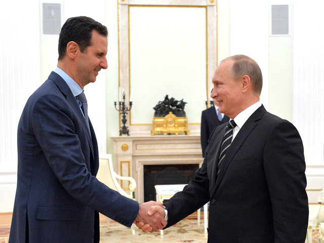Президент России Владимир Путин лично заверил президента Сирии Башара Асада в том, что Россия не даст сирийскому правительству потерпеть поражение в гражданской войне с оппозицией