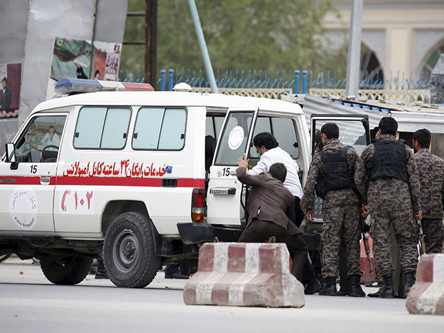Сильный взрыв потряс центральную часть Кабула утром вторника, 19 апреля